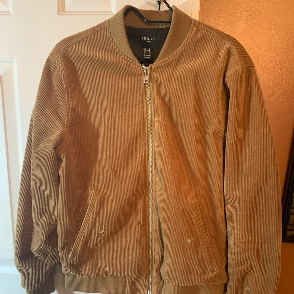 Forever 21 cord jacket
